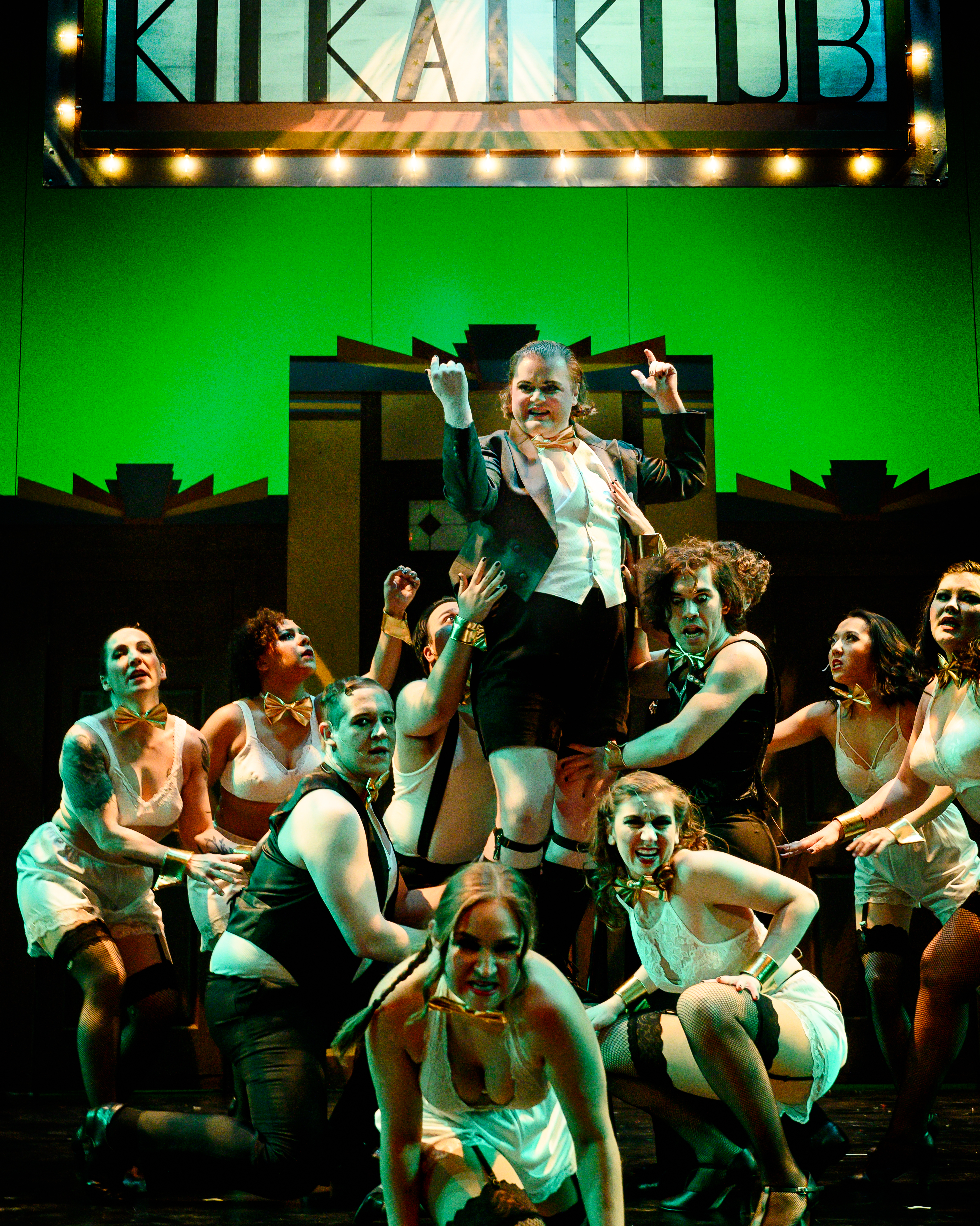 Evan Zimmerman in 'Cabaret'